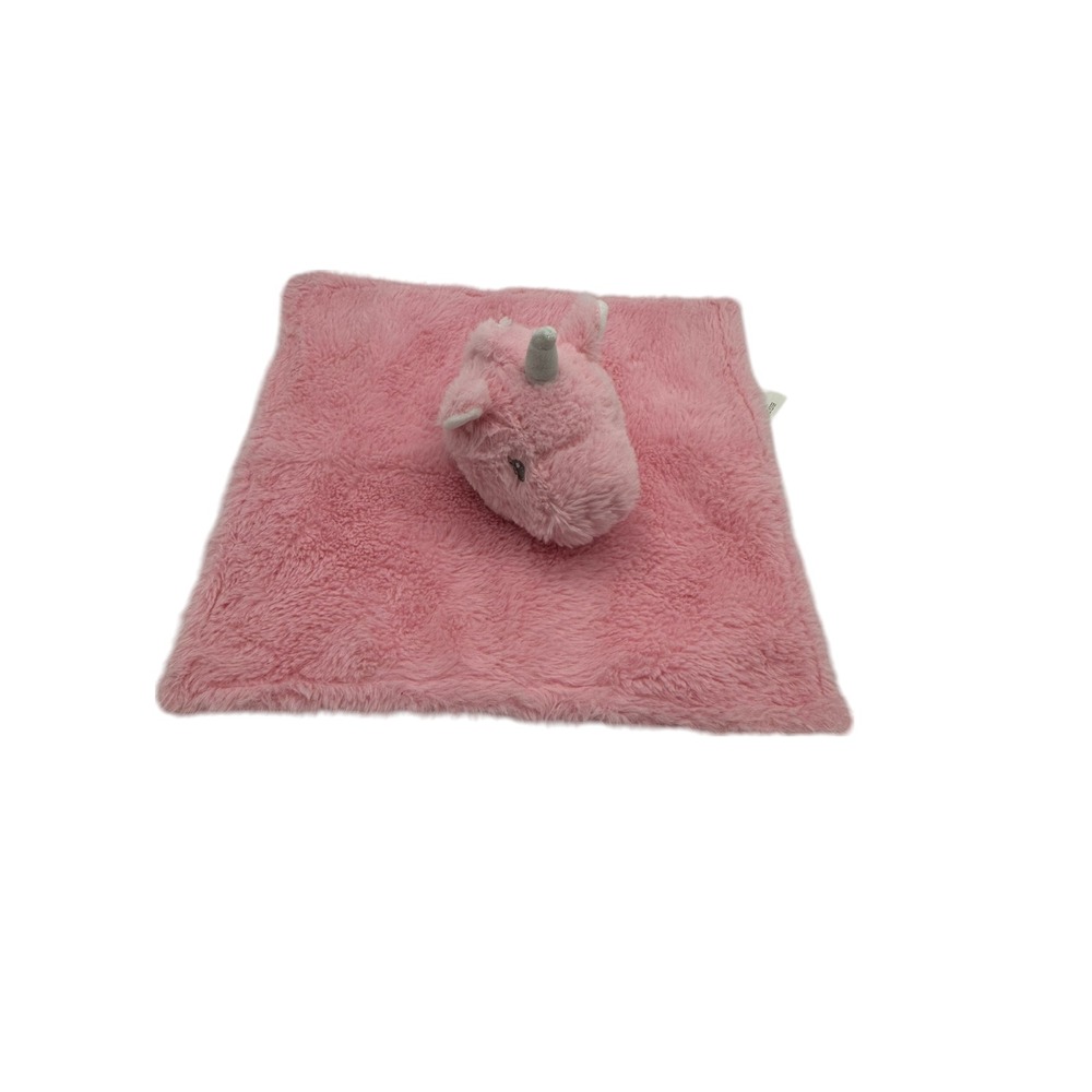 Pink‎ Unicorn Lovey Plush Baby Security Blanket Parents Choice Brand